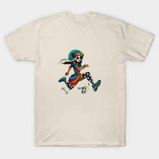 Runner Mexican Girl T-Shirt